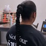 Sleek Braided Ponytail