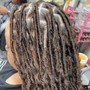 Faux Locs w/ out hair included