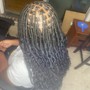 Half Up Half Down Quick Weave