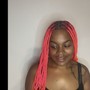 Medium Knotless Box Braids