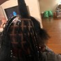 Medium Knotless Braids (waist length )