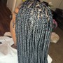 Medium Box Braids