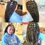 Goddess/Bohemian Knotless Braids