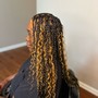 Medium Boho Senegalese Twists