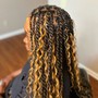 Medium Boho Senegalese Twists