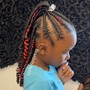 Kids knotless Braids (Med - Large)