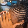 Feed-In Braids (All back)