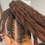 Braided ponytail