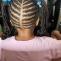 Kid's Braids large Knotless