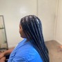 Med Knotless Braids