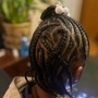 Small Knotless Braids