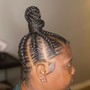 Large braided pony