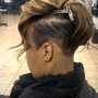 Bleach and Tone (Short hair)