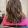 Relaxer Retouch/Styling (Medium length)