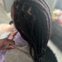 Feed in tribal braids