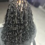 Kid's Braids with weave