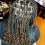 Knotless braids