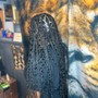 Natural  box braids