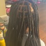 Medium Straight Back Braids (Hair Included-1,1B,2,4)