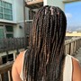 Jumbo knotless Box Braids