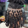 Men twist/ box braids (12 or more)