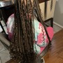 Small knotless Braids