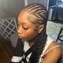 Small knotless Braids