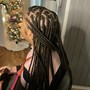 Small knotless Braids