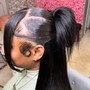 Frontal ponytail