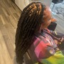 Mid-Way Color On Locs