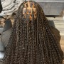 Medium Knotless Braids (Butt Length)