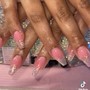 2 Full bling nails