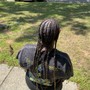 Small Knotless Braids