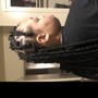 6 Braids with natural hair