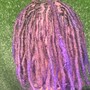 Dye your loc / whole-head