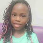 Kid's box Braids/ knotless