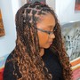 Medium Goddess Braids (mid back)