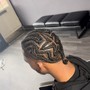 Men's Box Braids (Fade)