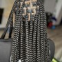 Medium Box Braids