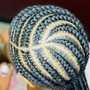 Knots (men box braids with natural hair)