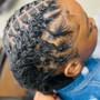 Starter locs (comb twist)