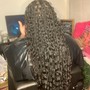 Boho Curl Add on for Knotless Braids (heavy)