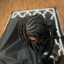 Men's box braids, design braids, two strand twists