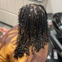 Finger Coils on Natural Hair Only