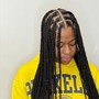 Medium Size Box Braids