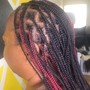 Small knotless Braids