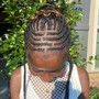 Kid's Braids with extensions