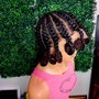 Kid's Braids with extension