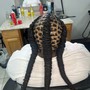 3 strand braids 120