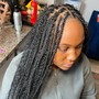 Knotless braid touch up